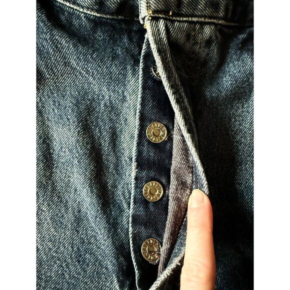 NWT Agolde 90's Pinch Waist Jeans in Portrait Straight Leg Med Wash Size 31 - Picture 9 of 9